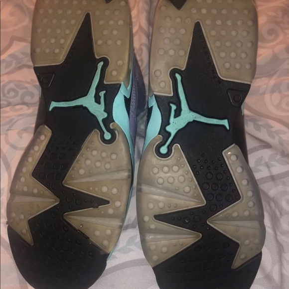 Air Jordan “bleached turquoise” retro 6 (size 6) - Picture 2 of 5